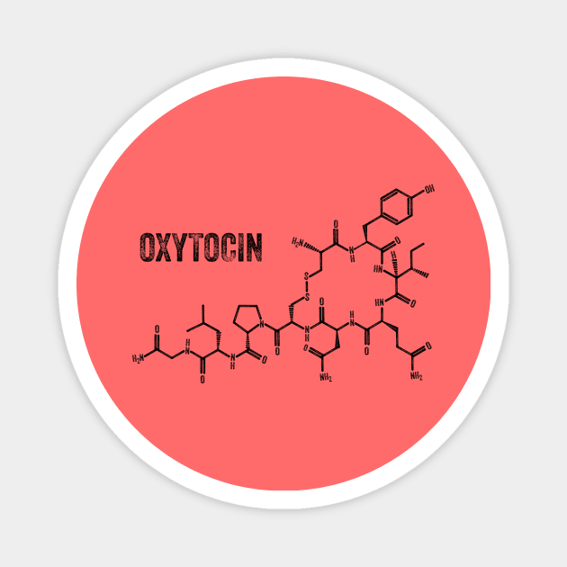 Oxytocin Magnet by Polyart